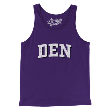 Den Varsity Men/Unisex Tank Top-Allegiant Goods Co. Vintage Sports Apparel
