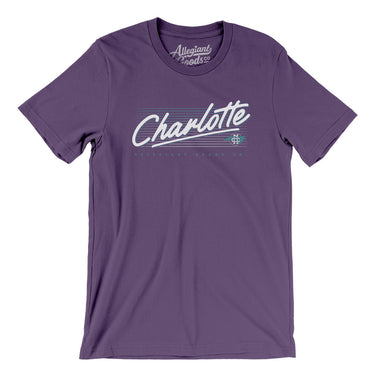 Charlotte Retro Men/Unisex T-Shirt-Allegiant Goods Co. Vintage Sports Apparel