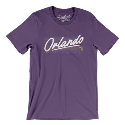 Orlando Retro Men/Unisex T-Shirt-Team Purple-Allegiant Goods Co. Vintage Sports Apparel