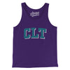 Clt Varsity Men/Unisex Tank Top-Team Purple-Allegiant Goods Co. Vintage Sports Apparel