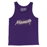 Minnesota Retro Men/Unisex Tank Top-Allegiant Goods Co. Vintage Sports Apparel