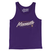 Minnesota Retro Men/Unisex Tank Top-Team Purple-Allegiant Goods Co. Vintage Sports Apparel