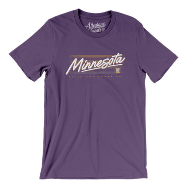 Minnesota Retro Men/Unisex T-Shirt-Allegiant Goods Co. Vintage Sports Apparel