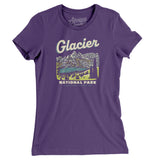 Glacier National Park Women's T-Shirt-Allegiant Goods Co. Vintage Sports Apparel