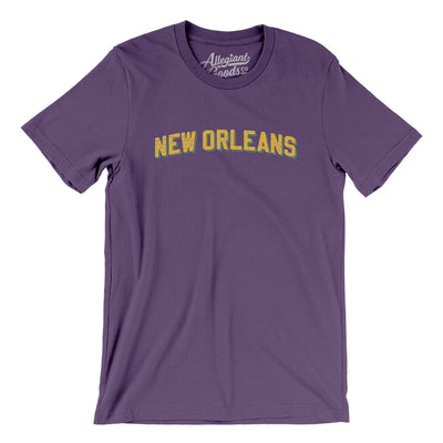 New Orleans Varsity Men/Unisex T-Shirt-Team Purple-Allegiant Goods Co. Vintage Sports Apparel