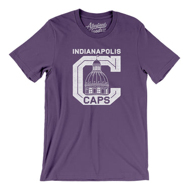 Indianapolis Caps Men/Unisex T-Shirt-Allegiant Goods Co. Vintage Sports Apparel