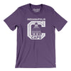 Indianapolis Caps Men/Unisex T-Shirt-Team Purple-Allegiant Goods Co. Vintage Sports Apparel