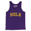 Nola Varsity Men/Unisex Tank Top-Team Purple-Allegiant Goods Co. Vintage Sports Apparel