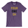 Baltimore 410 Men/Unisex T-Shirt-Team Purple-Allegiant Goods Co. Vintage Sports Apparel