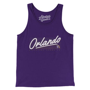Orlando Retro Men/Unisex Tank Top-Allegiant Goods Co. Vintage Sports Apparel