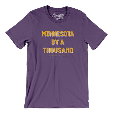 Minnesota By A Thousand Men/Unisex T-Shirt-Allegiant Goods Co. Vintage Sports Apparel