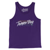Tampa Bay Retro Men/Unisex Tank Top-Team Purple-Allegiant Goods Co. Vintage Sports Apparel