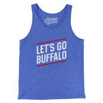 Let's Go Buffalo Men/Unisex Tank Top-Allegiant Goods Co. Vintage Sports Apparel