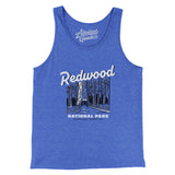 Redwood National Park Men/Unisex Tank Top-True Royal TriBlend-Allegiant Goods Co. Vintage Sports Apparel