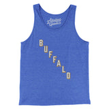 Buffalo Hockey Jersey Men/Unisex Tank Top-True Royal TriBlend-Allegiant Goods Co. Vintage Sports Apparel