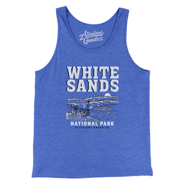 White Sands National Park Men/Unisex Tank Top-Allegiant Goods Co. Vintage Sports Apparel