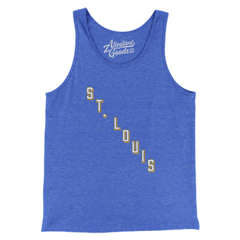 St. Louis Hockey Jersey Men/Unisex Tank Top-Allegiant Goods Co. Vintage Sports Apparel