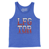 Lfg Tor Men/Unisex Tank Top-True Royal TriBlend-Allegiant Goods Co. Vintage Sports Apparel