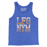 Lfg Nym Men/Unisex Tank Top-True Royal TriBlend-Allegiant Goods Co. Vintage Sports Apparel