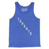 Toronto Hockey Jersey Men/Unisex Tank Top-True Royal TriBlend-Allegiant Goods Co. Vintage Sports Apparel