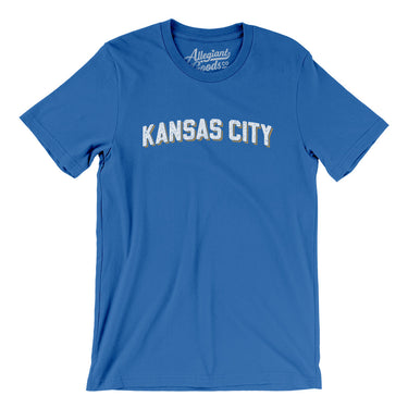 Kansas City Varsity Men/Unisex T-Shirt-Allegiant Goods Co. Vintage Sports Apparel