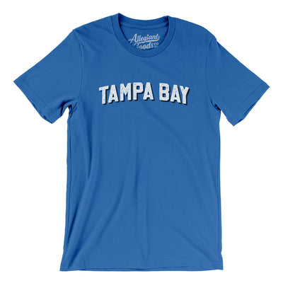 Tampa Bay Varsity Men/Unisex T-Shirt-True Royal-Allegiant Goods Co. Vintage Sports Apparel