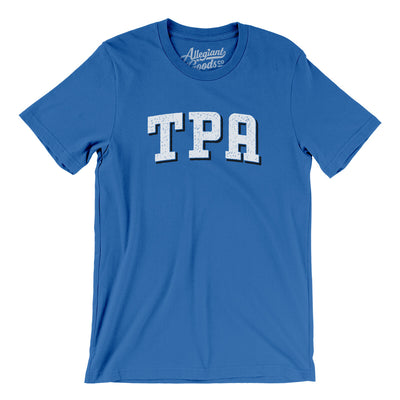 TPA Varsity Men/Unisex T-Shirt-True Royal-Allegiant Goods Co. Vintage Sports Apparel