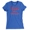 Texas By A Thousand Women's T-Shirt-True Royal-Allegiant Goods Co. Vintage Sports Apparel