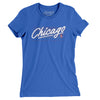Chicago Retro Women's T-Shirt-True Royal-Allegiant Goods Co. Vintage Sports Apparel