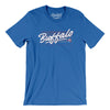 Buffalo Retro Men/Unisex T-Shirt-True Royal-Allegiant Goods Co. Vintage Sports Apparel