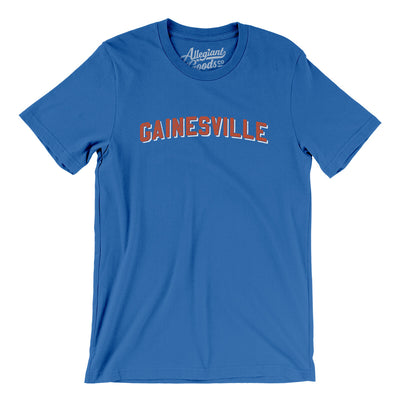 Gainesville Varsity Men/Unisex T-Shirt-True Royal-Allegiant Goods Co. Vintage Sports Apparel