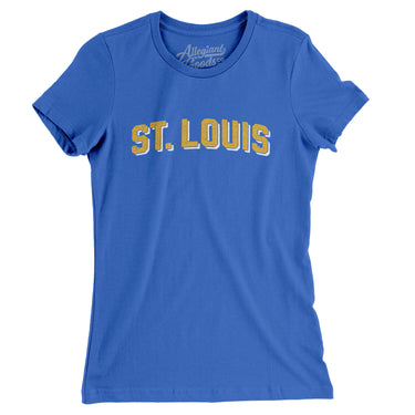 St Louis Varsity Women's T-Shirt-Allegiant Goods Co. Vintage Sports Apparel