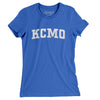 Kcmo Varsity Women's T-Shirt-True Royal-Allegiant Goods Co. Vintage Sports Apparel