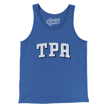 TPA Varsity Men/Unisex Tank Top-Allegiant Goods Co. Vintage Sports Apparel
