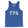 TPA Varsity Men/Unisex Tank Top-True Royal-Allegiant Goods Co. Vintage Sports Apparel