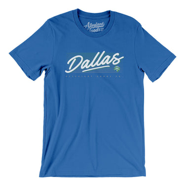 Dallas Retro Men/Unisex T-Shirt-Allegiant Goods Co. Vintage Sports Apparel