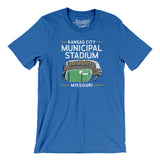 Kansas City Municipal Stadium Men/Unisex T-Shirt-Allegiant Goods Co. Vintage Sports Apparel