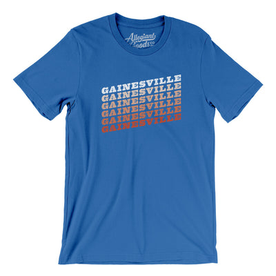 Gainesville Vintage Repeat Men/Unisex T-Shirt-True Royal-Allegiant Goods Co. Vintage Sports Apparel