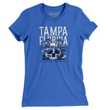 Tampa Florida Pirate Skull Gasparilla Women's T-Shirt-Allegiant Goods Co. Vintage Sports Apparel