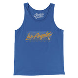 Los Angeles Retro Men/Unisex Tank Top-Allegiant Goods Co. Vintage Sports Apparel