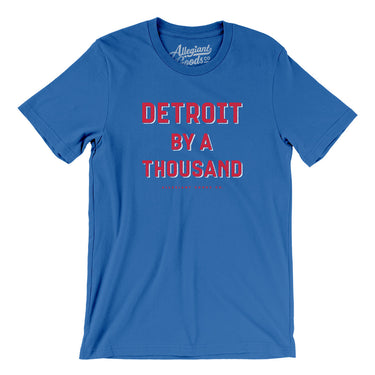 Detroit By A Thousand Men/Unisex T-Shirt-Allegiant Goods Co. Vintage Sports Apparel