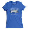 Pontiac Silverdome Women's T-Shirt-True Royal-Allegiant Goods Co. Vintage Sports Apparel