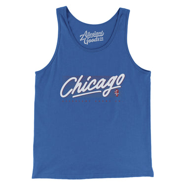 Chicago Retro Men/Unisex Tank Top-Allegiant Goods Co. Vintage Sports Apparel