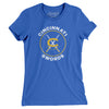 Cincinnati Swords Hockey Women's T-Shirt-True Royal-Allegiant Goods Co. Vintage Sports Apparel