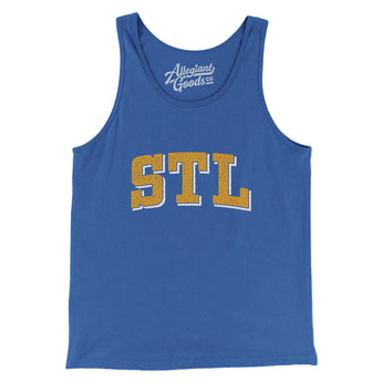 Stl Varsity Men/Unisex Tank Top-Allegiant Goods Co. Vintage Sports Apparel