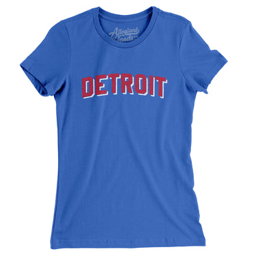 Detroit Varsity Women's T-Shirt-Allegiant Goods Co. Vintage Sports Apparel