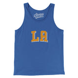 L.a. Varsity Men/Unisex Tank Top-Allegiant Goods Co. Vintage Sports Apparel