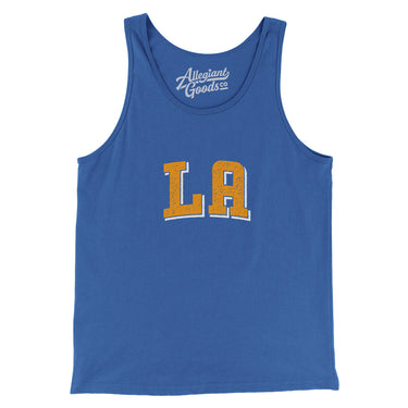L.a. Varsity Men/Unisex Tank Top-Allegiant Goods Co. Vintage Sports Apparel