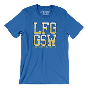 Lfg Gsw Men/Unisex T-Shirt-Allegiant Goods Co. Vintage Sports Apparel