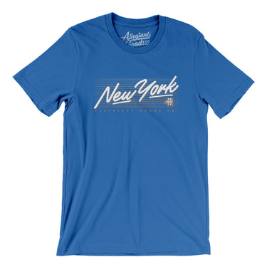 New York Retro Men/Unisex T-Shirt-Allegiant Goods Co. Vintage Sports Apparel